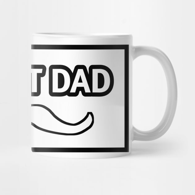 Cricket Dad, Gift for Cricket Players With Mustache by BlackMeme94